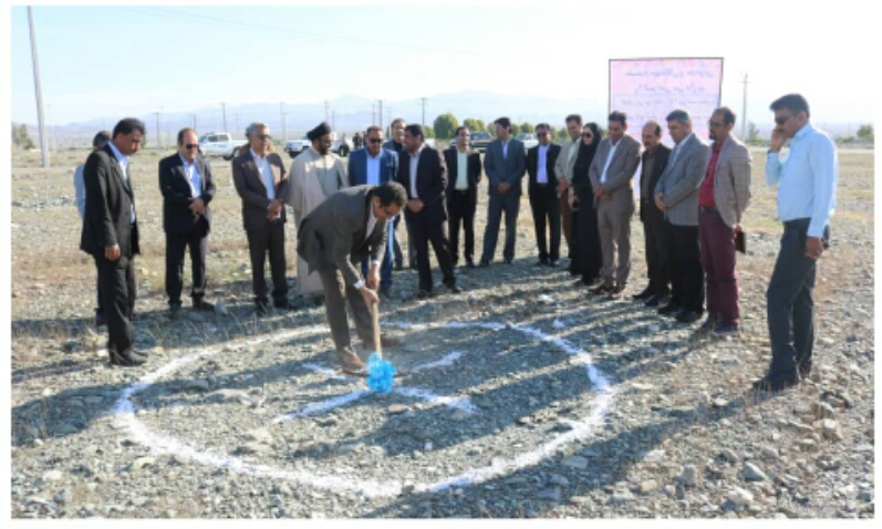 افتتاح و کلنگ زنی ۳ طرح کشاورزی در شهرستان منوجان