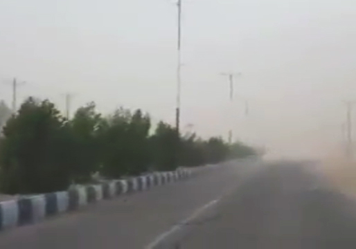 بلایی که طوفان شن بر سر کرمانی&zwnj;ها آورد + فیلم