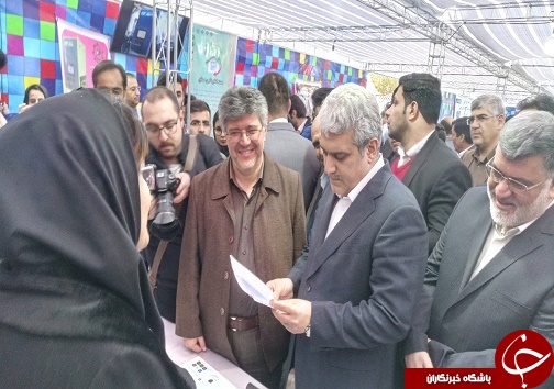 بازدید معاون علمی و فناوری رئیس جمهور از نمایشگاه دستاوردهای پارک علم و فناوری+تصاویر
