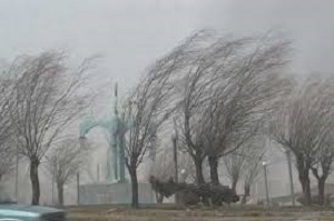 پیش بینی وزش باد با سرعت بیش از ۷۰ کیلومتر در استان مرکزی