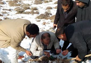پایش اماکن زمستان گذران سن در مرودشت