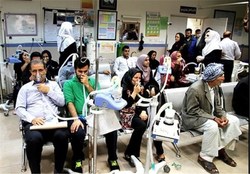 طوفان گردوغبار درمحور ایرانشهر_بم/تنفس شهروندان دچار مشکل شد
