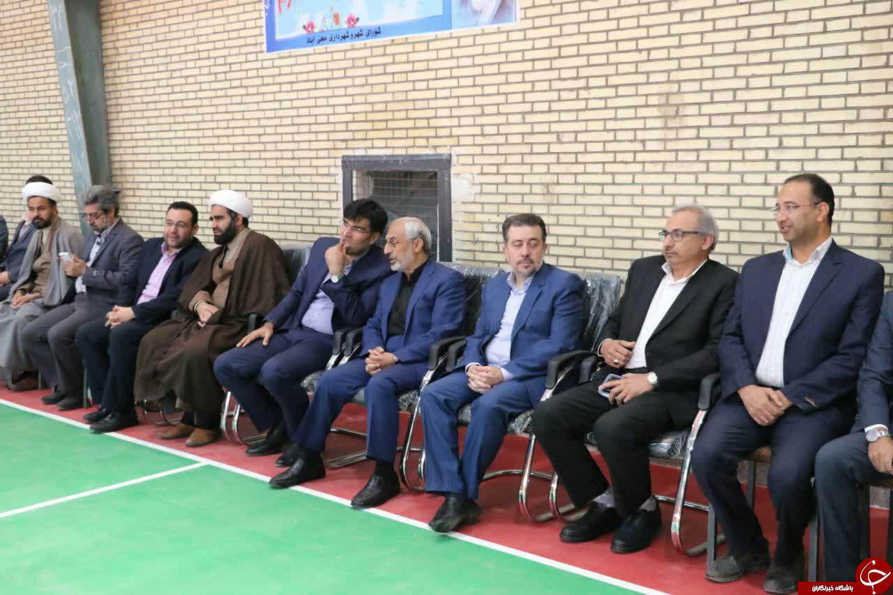 سالن ورزشی محی آبادِ کرمان افتتاح شد + تصاویر سالن ورزشی محی آبادِ کرمان افتتاح شد + تصاویر