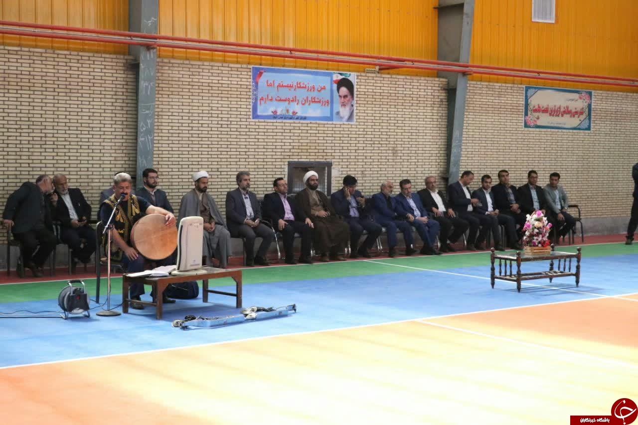 سالن ورزشی محی آبادِ کرمان افتتاح شد + تصاویر سالن ورزشی محی آبادِ کرمان افتتاح شد + تصاویر