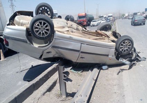 واژگونی پژو هفت نفر را زخمی کرد