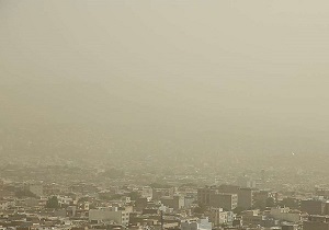 وضعیت ناسالم هوای برخی مناطق کردستان