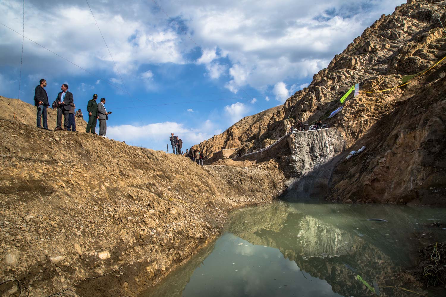 احداث اولین بند زیر زمینی در شهرستان کلات