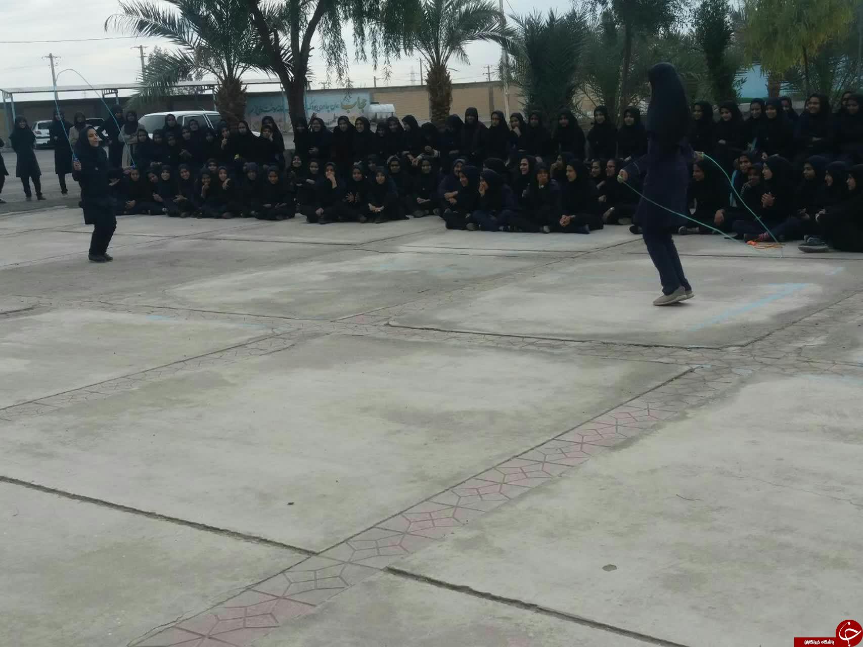 مسابقات ورزشیِ تطبیقی خانوادگی محله محور در نرماشیر + تصاویر
