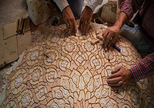 درخشش معرق اردبیل در یک دهه اخیر/ اولین نگارخانه خصوصی راه اندازی می&zwnj;شود