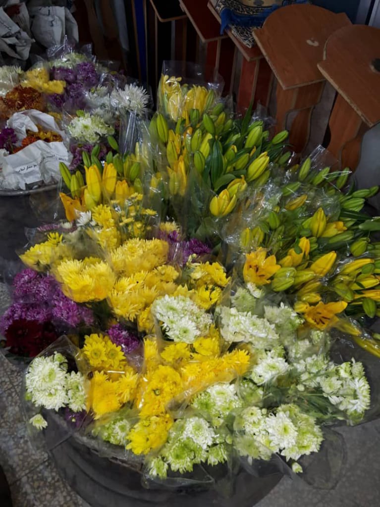 ۳۰۰۰ شاخه گل طبیعی برای گا&zwnj;آرایی روز ولادت حضرت زینب (س) به سوریه رسید+تصاویر