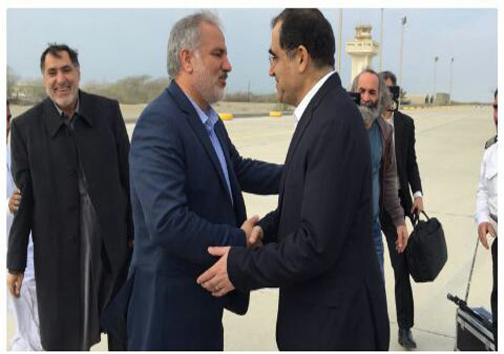 وزیر بهداشت به جنوب سیستان و بلوچستان وارد شد وزیر بهداشت به جنوب سیستان و بلوچستان وارد شد