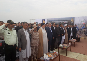 کلنگ بزرگترین بیمارستان جنوب شرق کشور به زمین زده شد/ یک هزار و ۱۰۰ میلیون تومان اعتبار برای ساخت پروژه