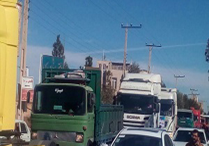 نقش موثر رانندگان مهریز در عرصه اقتصادی شهرستان