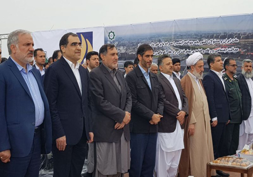 کلنگ بزرگترین بیمارستان جنوب شرق کشور به زمین زده شد/ یک هزار و ۱۰۰ میلیون تومان اعتبار برای ساخت پروژه