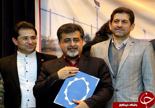 تجلیل از کمکیاران زلزله در کرمانشاه +تصویر