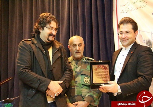 تجلیل از کمکیاران زلزله در کرمانشاه +تصویر