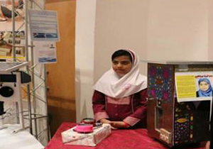 دانش آموز شیرازی دستگاه تصفیه هوای اطراف منزل ساخت