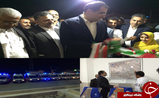 کلنگ بیمارستان ۵۴۰ تختخوابی ایرانشهر به زمین زده شد + تصاویر