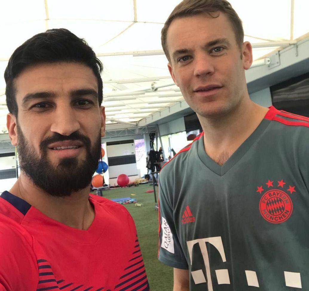 حضور نویر در تمرینات پرسپولیس&zwnj;ها