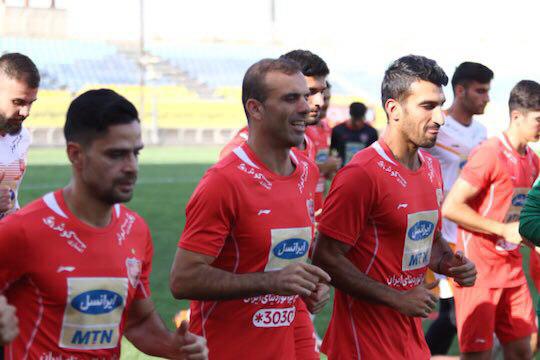 تمرین شاداب پرسپولیسی&zwnj;ها در قطر