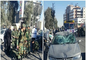 ️مجروح شدن چند سرباز ارتش در سانحه بلوار الغدیرقم