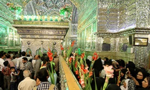 شاهچراغ (ع) نورباران ولادت حضرت زینب کبری (س)