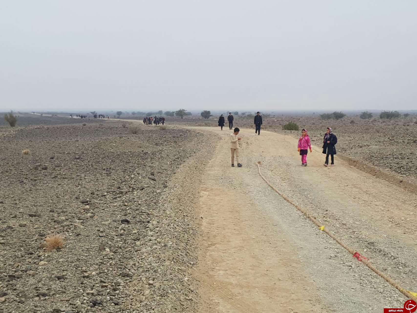 همایش پیاده روی صبحگاهی در روستای ماران گلوئیه جیرفت + تصاویر