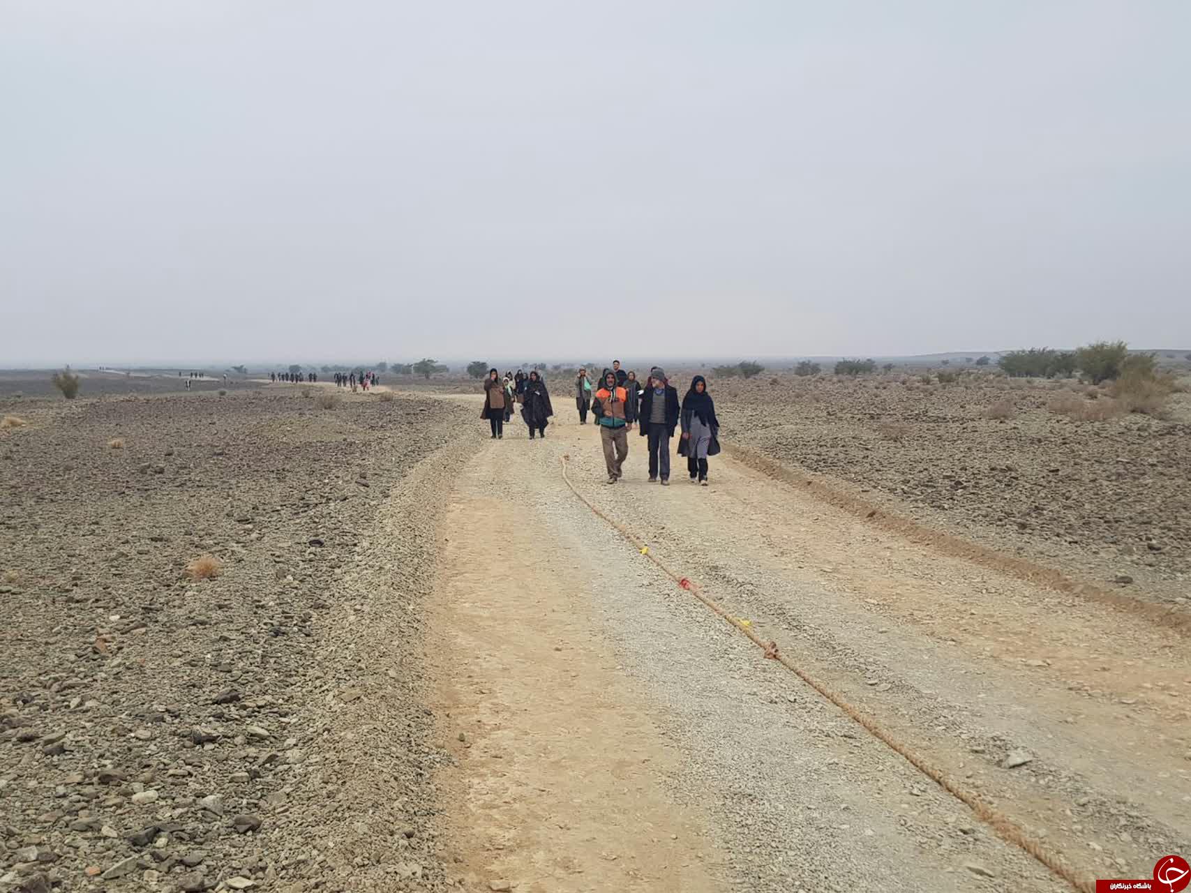 همایش پیاده روی صبحگاهی در روستای ماران گلوئیه جیرفت + تصاویر