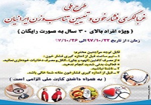 آغاز اجرای طرح ملی غربالگری سلامت ایرانیان در سمنان