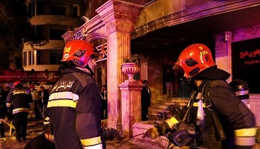 حریق رستوران هتل پل اطفاء شد