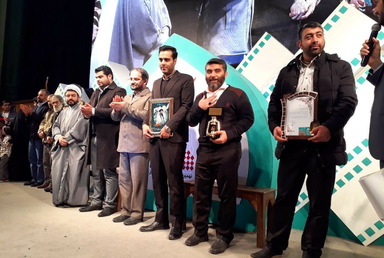 کارگردان نهاوندی لوح افتخار جشنواره عمار را کسب کرد