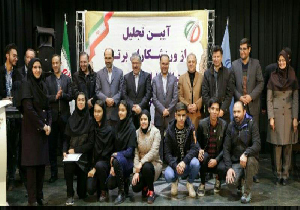 تقدیر از بخش ورزش مهاباد به عنوان یکی از ۳ برگزیده استانی در المپیاد