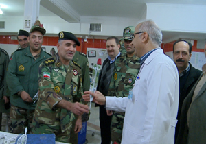 تجلیل از پرستاران بیمارستان امام خمینی مهاباد