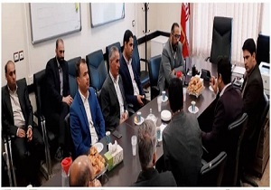 شبکه و بهداشت و درمان حمیدیه میزبان سرپرست فرمانداری