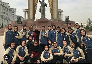 دختران فارس در اردوی تیم ملی نوجوانان