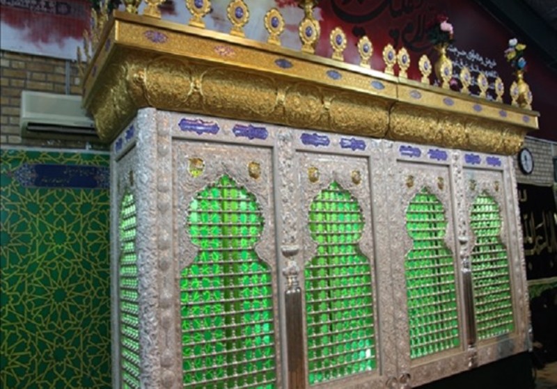 ضریح خیمه&zwnj;گاه امام حسین و حضرت قاسم (ع) در کربلا رونمایی شد