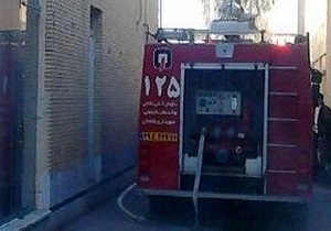 آتش سوزی گسترده در فدراسیون تکواندو + فیلم