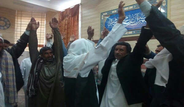 صلح و سازش دو طایفه در جلگه چاه هاشم دلگان