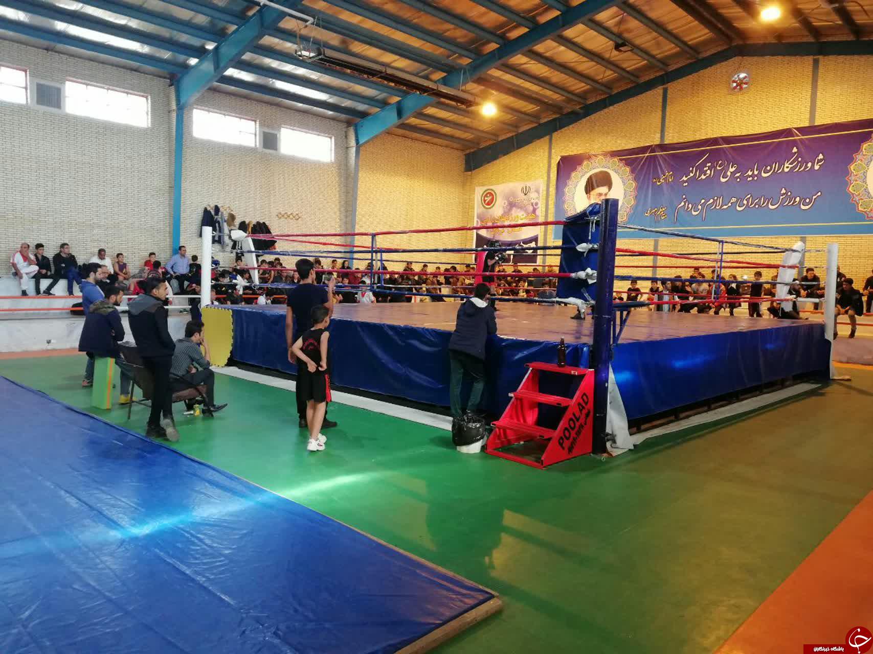 جیرفت و بم قهرمان مسابقات کیک بوکسینگ  Aikia قهرمانی استان کرمان