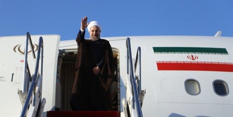 رئیس جمهور وارد استان گلستان شد