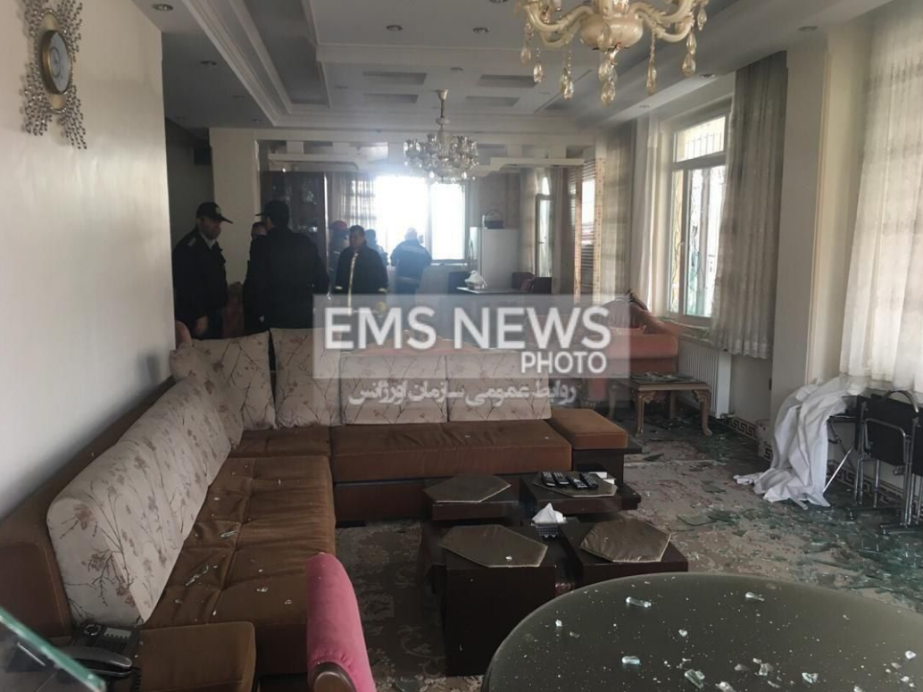 سه عکس جدید از محل سقوط هواپیما در کرج