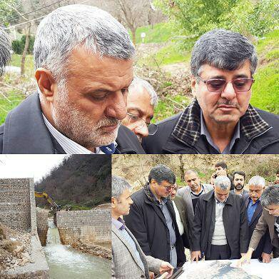 افتتاح سیستم آبیاری تحت فشار با حضور وزیر جهاد کشاورزی