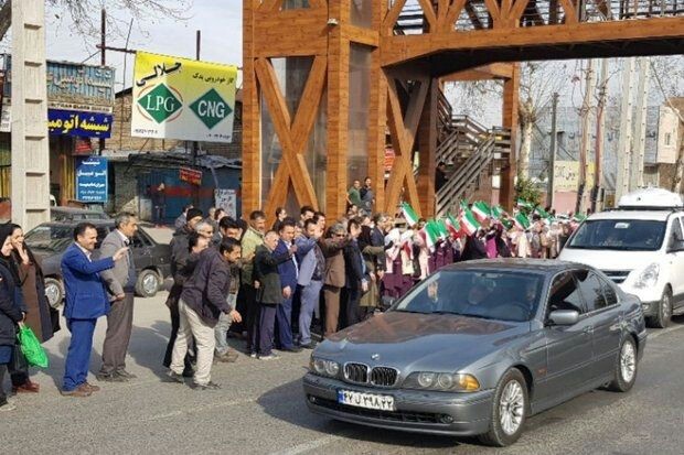 رئیس جمهور وارد گرگان شد
