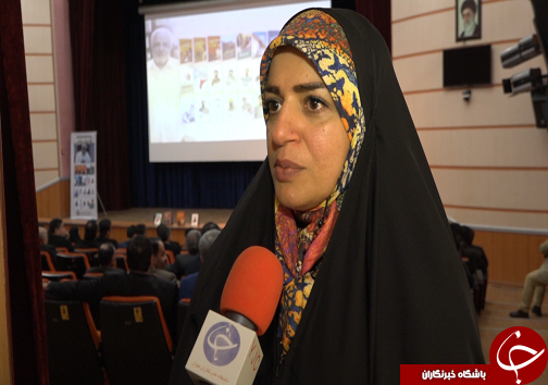 قدردانی از نویسنده دفاع مقدس در ساری +تصاویر