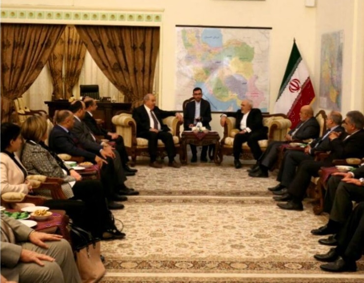 نخست وزیر و رئیس مجلس سابق عراق با ظریف دیدار کردند