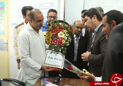 دیدار فرماندار دشت آزادگان با پرستاران دیدار فرماندار دشت آزادگان با پرستاران