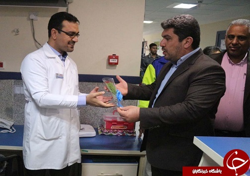 دیدار فرماندار دشت آزادگان با پرستاران دیدار فرماندار دشت آزادگان با پرستاران