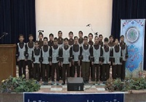 مسابقات سرود دانش آموزی در شاهرود