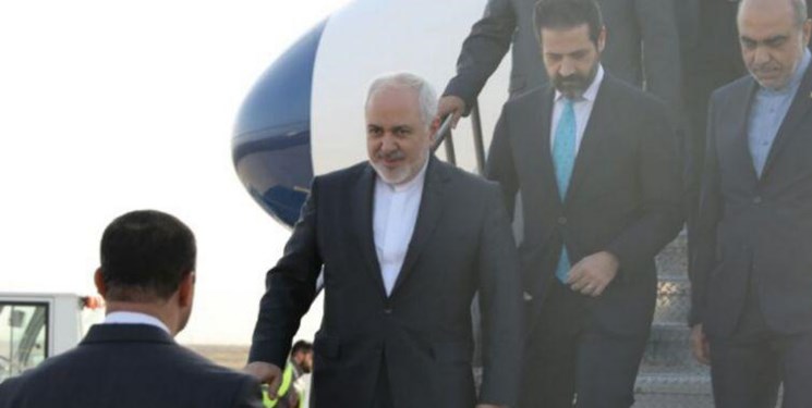 ظریف وارد سلیمانیه شد