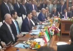 فارسی صحبت کردن نخست وزیر اقلیم کردستان عراق در دیدار با ظریف + فیلم